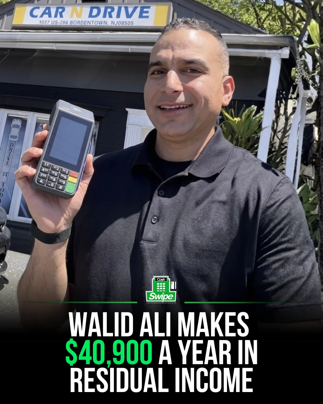 Walid A., Cashswipe operator