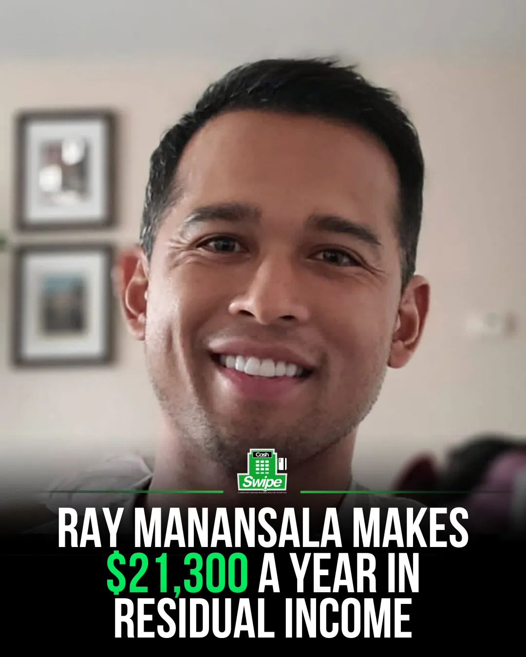 Ray M., Cashswipe operator