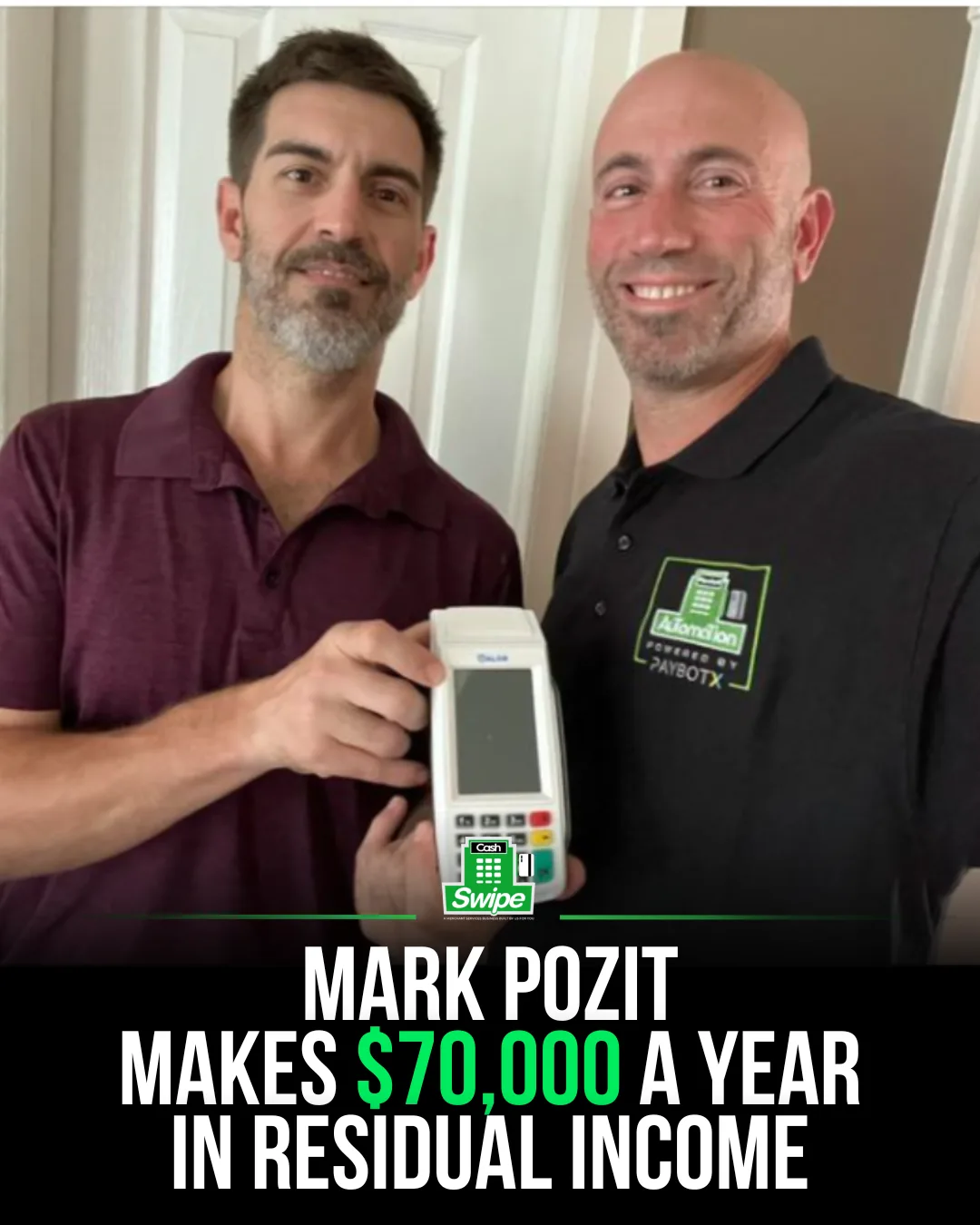 Marc P., Cashswipe operator