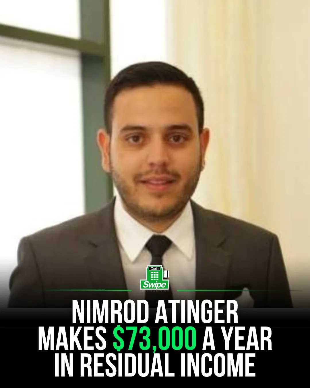 Nimrod A., Cashswipe operator