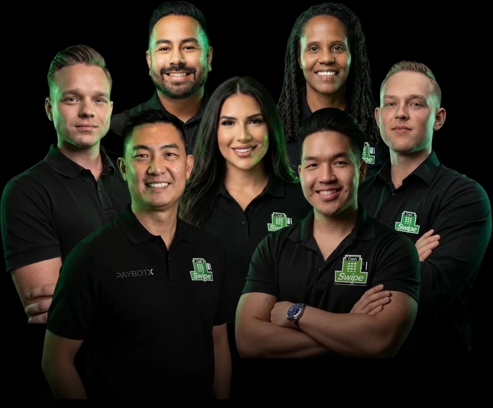 Cashswipe operators with a card terminal